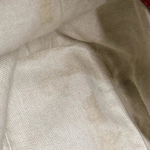 Auth GUCCI GG Supreme 473887 Beige Red Pink PVC Leather - Tote Bag - Picture 14 of 16